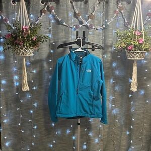 The North Face Vibrant Blue Softshell Jacket